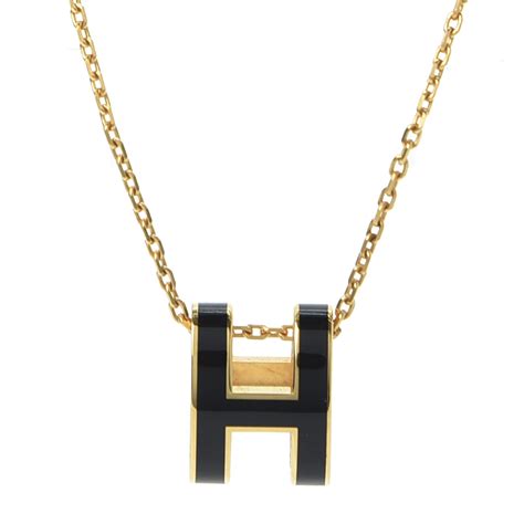 collier h hermes|authentic hermes necklaces.